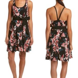 Derek Lam Athleta Nolita Black Lily Mini Dress XS